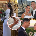 Así fue la boda íntima de Cristiano Ronaldo y Georgina Rodríguez: prenupcial, cuatro testigos y una fecha con historia